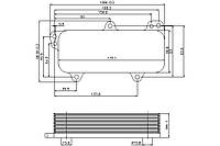 Масляный радиатор VW TOUAREG (7LA, 7L6, 7L7) 2002-2015 г.