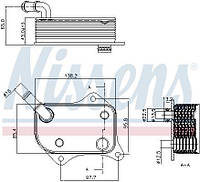 Масляный радиатор AUDI A6 C5 (4B5) / AUDI A4 B6 (8E5) 1997-2009 г.