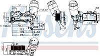 Масляный радиатор DODGE CALIBER / JEEP PATRIOT (MK74) 2003-2022 г.