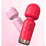 Вібростимулятор кліторальний Knight at Night USB - Рожевий - Вібратори, фото 4