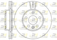 Тормозной диск FORD GALAXY (WGR) / SEAT ALHAMBRA (7V8, 7V9) 1995-2010 г.