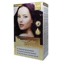 Крем-краска для волос Farma Color Deluxe Красный оберинг 3.66 Farmasi