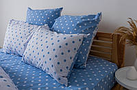 Постельное белье двуспальное ТЕП Light Blue Dots ТЕП 2-01691-25067 180х215 см d