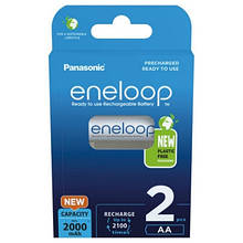 Акумулятори Panasonic Eneloop AA NI-MH 2000 mAh BL 2 шт.