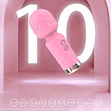 Вібростимулятор кліторальний Knight at Night USB - Рожевий - Вібратори, фото 3