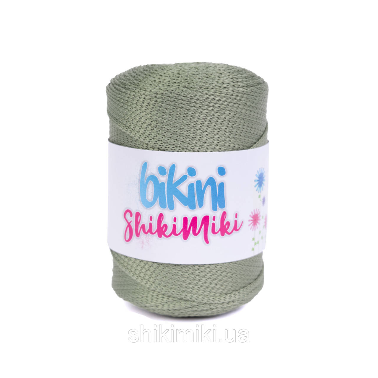 Поліефірний шнур Shikimiki Bikini 2 mm, колір Полин