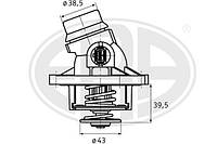 Термостат BMW 5 (E39) / BMW 7 (E38) / BMW X5 (E53) 1994-2013 г.