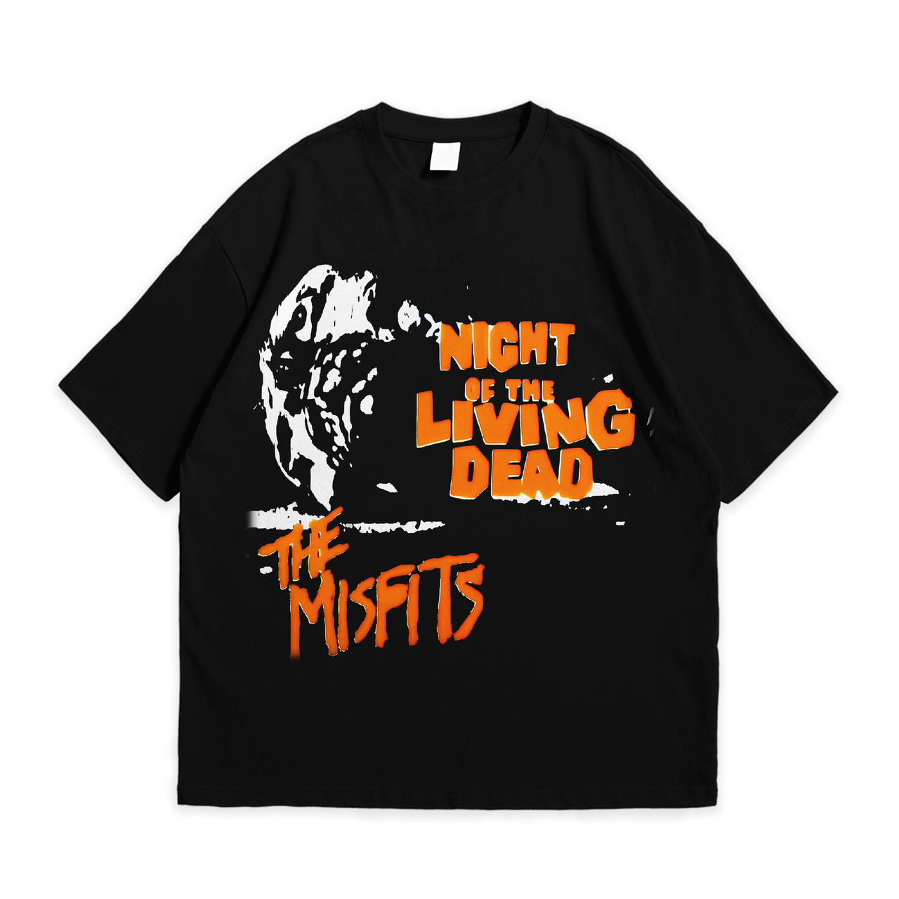 Футболка з принтом Misfits Night Of The Living Dead L Чорний