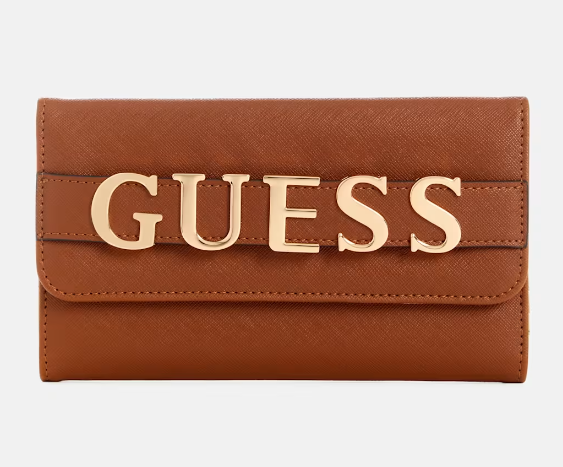 Гаманець-клатч Guess Tenerife Fold-Over Clutch 14509432/A8947238 коричневий
