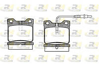 Тормозные колодки дисковые PEUGEOT 406 (8C) / PEUGEOT 605 (6B) 1989-2005 г.