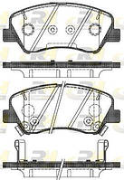 Тормозные колодки дисковые KIA RIO (UB) / HYUNDAI I20 (GB) 2010-2017 г.