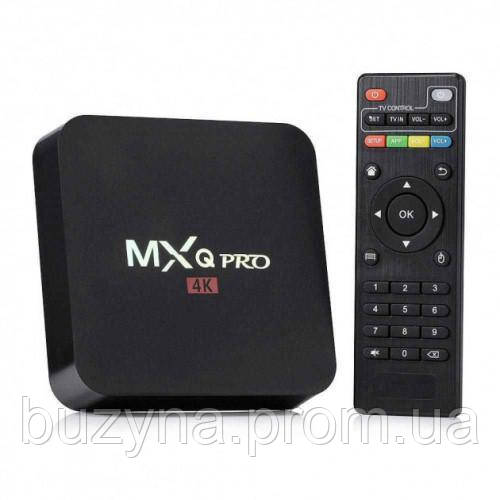Приставка TV-BOX MXQPRO 4K 5G (Android 13.0 2/16) Мультимедийная смарт ...