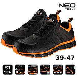 Робочі кросівки S1 SRC, композитний носок, розмір 41 NEO 82-155-41