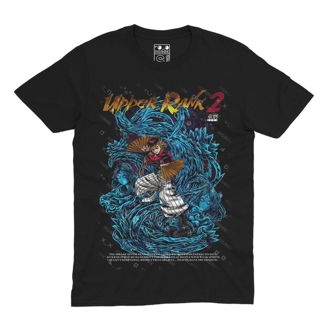 Футболка чорна Morze DEMON SLAYER V1
