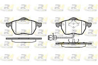 Тормозные колодки дисковые VOLVO C70 (872) / AUDI A6 C5 (4B2) 1983-2005 г.