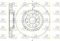 Тормозной диск OPEL COMBO (X12) / FIAT DOBLO (263_) / FIAT 500L (351_, 352_) 2009- г.