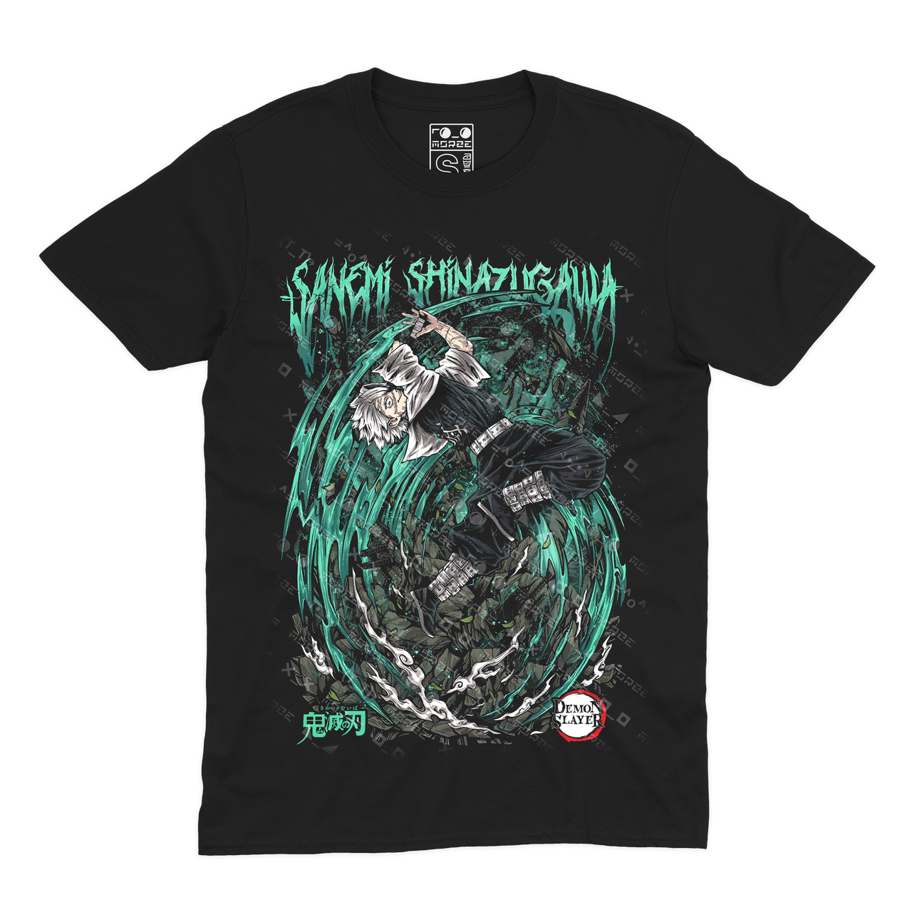 Футболка чорна Morze DEMON SLAYER V3