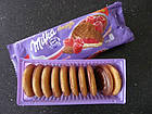Бісквіт Milka Choco Jaffa Raspberry Jelly (милка з малиновим джемом), 150 г, фото 6