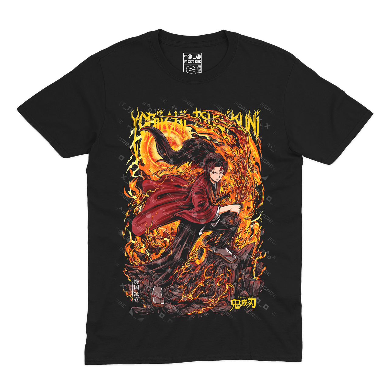 Футболка чорна Morze DEMON SLAYER V5
