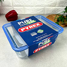 Прямокутна форма для духовки 2.6 л з ущільнювачем PYREX Pure Glass, фото 3