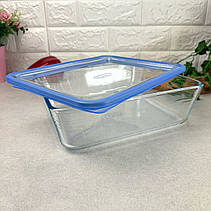 Прямокутна форма для духовки 2.6 л з ущільнювачем PYREX Pure Glass, фото 4