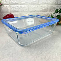 Прямокутна форма для духовки 2.6 л з ущільнювачем PYREX Pure Glass, фото 5