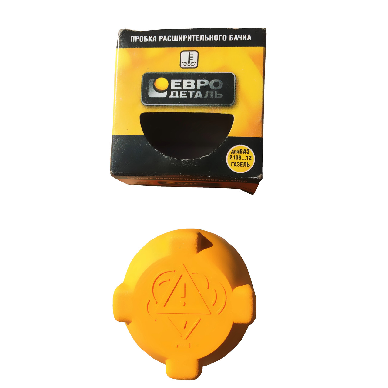Кришка бачка розширювального ВАЗ 2108-2110 (вир-во ЄВРО ДЕТАЛЬ)