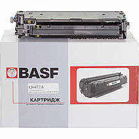 Картридж BASF замена HP 502A Q6472A Yellow (BASF-KT-Q6472A)