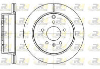 Тормозной диск OPEL ANTARA A (L07) / OPEL MERIVA A (X03) 2003-2010 г.