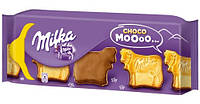 Печенье с шоколадом Milka Choco Moooo (в форме коровки), 120 гр