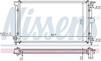 Радиатор VW GOLF (17) / VW CADDY (14) / VW SCIROCCO (53B) / SEAT TOLEDO (1L2) 1974-1999 г.