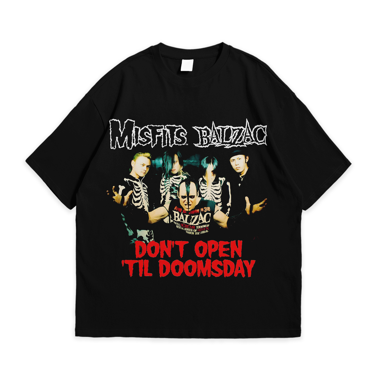 Футболка з принтом Misfits Don't Open 'Til Doomsday XXL Чорний