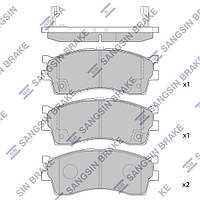 Гальмiвнi колодки кт. KIA RIO (DC) / KIA SHUMA (FB) / KIA CERATO (LD) 1992-2011 г.