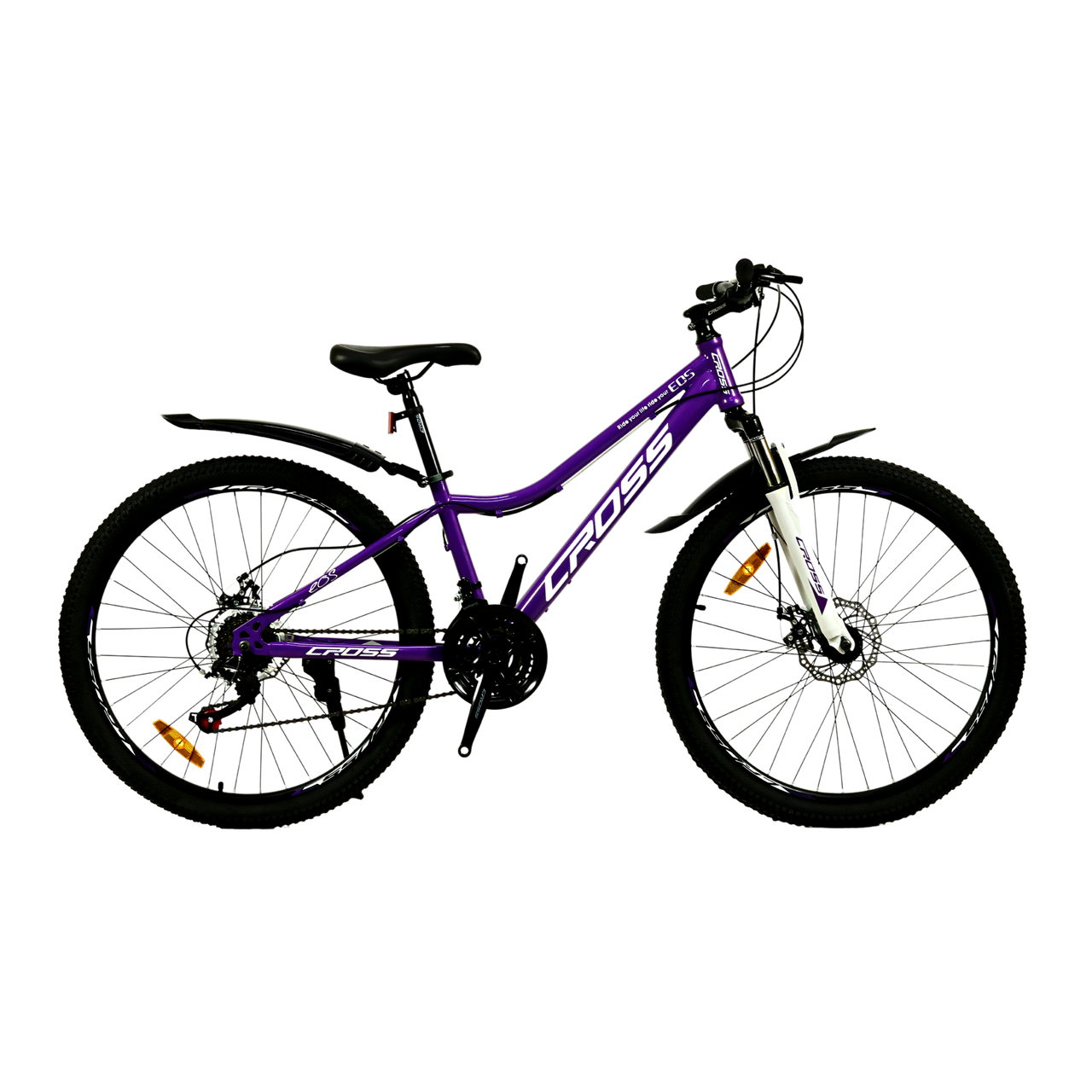 Велосипед Cross 26" EOS 2022 Рама-13" purple