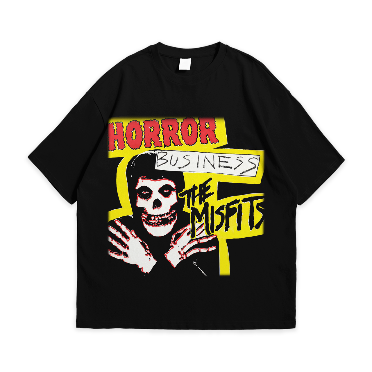 Футболка з принтом Misfits Horror Business XXXL Чорний