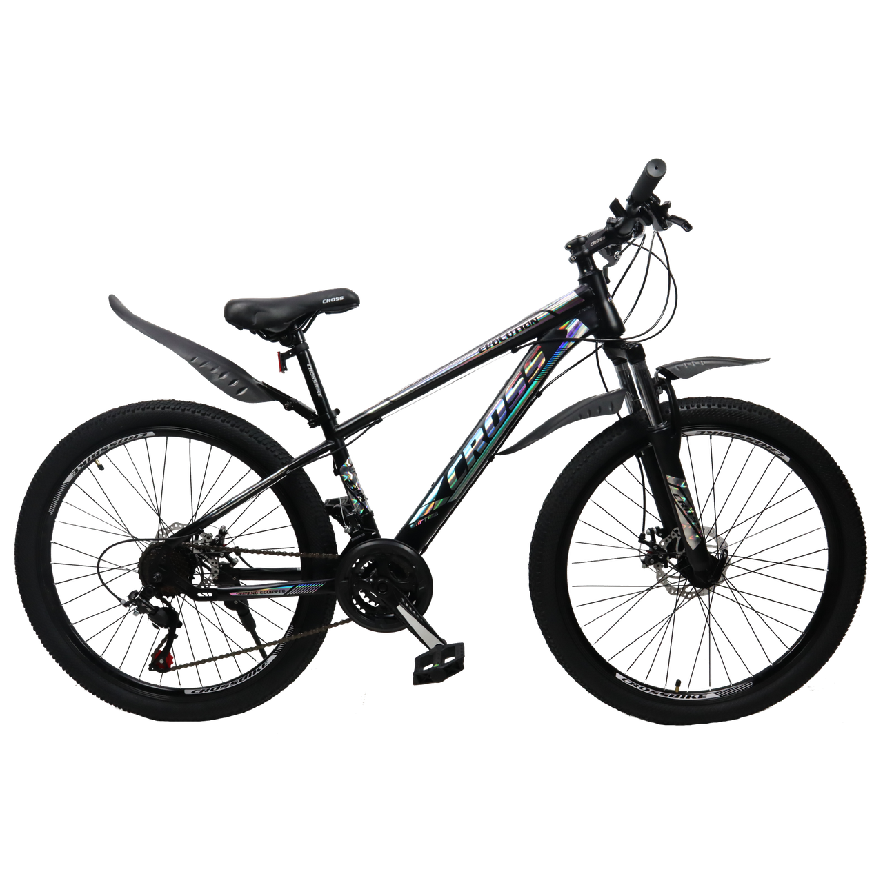 Велосипед 24" Evolution Рама-12" black