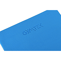 Коврик (мат) для фитнеса и йоги Gymtek 0,4см синий i