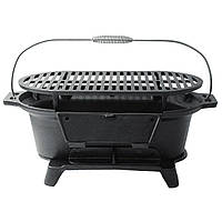 Чавунний казан-гриль SANTOS, з литим решітком "Hibachi-Style", чавун 901324 Код: 010999