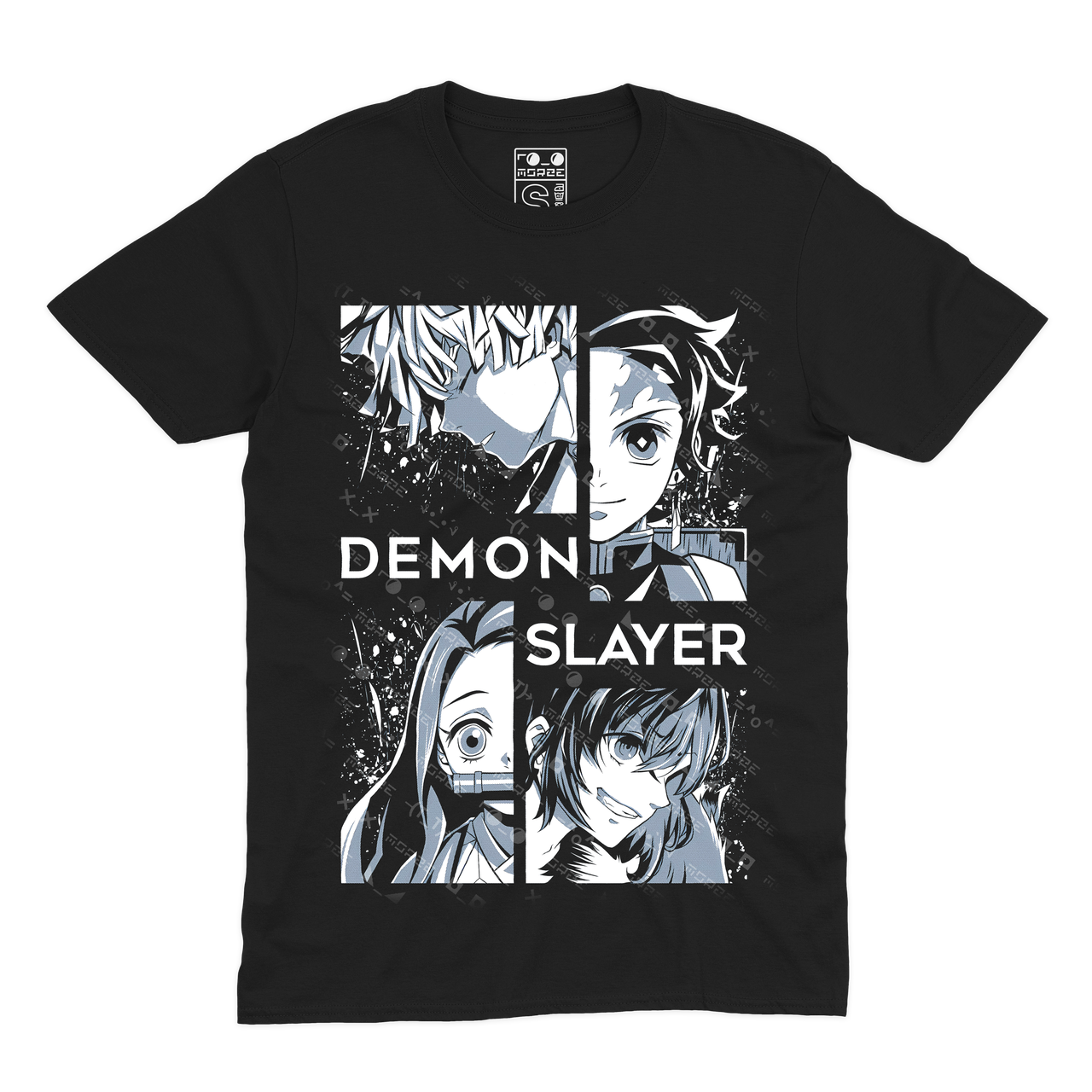 Футболка чорна Morze DEMON SLAYER V12