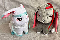 Набор мягких игрушек кролики Лань Чжань и Вэй Ин из Магистр дьявольского культа Мастер тёмного пути