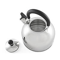 Чайник со свистком Holmer Euphoria WK-4320-BSSS 2 л серый i