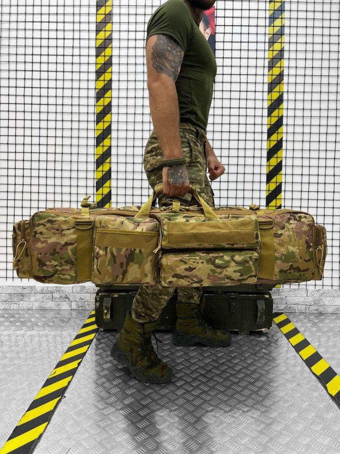 Сумка чохол для зброї рюкзак збройовий мультикам battle MSH