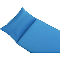 Самонадувающийся коврик Outtec с подушкой гладкий голубой i