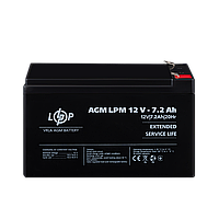 Аккумулятор AGM LPM 12V - 7.2 Ah i