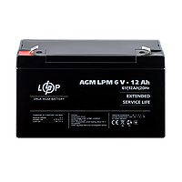 Аккумулятор AGM LPM 6V - 12 Ah i