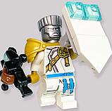 Мініфігурка колекційна LEGO Ninjago 892173 Zane Golden Ninja Мініфігурка Зейна з «Володаря гори» з закидувачем лука Лего Ніндзяго, фото 9