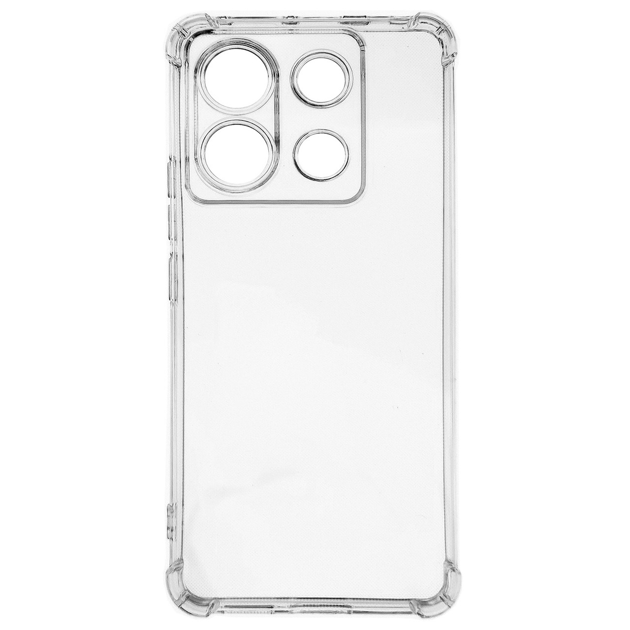 Силіконовий чохол KST Border для Xiaomi Redmi Note 13 Pro 5G / Poco X6 Прозорий, фото 1