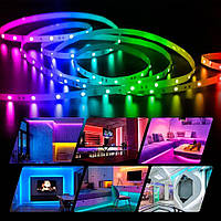 Світлодіодна LED стрічка, 5050 RGB, Комплект (кольоровий діод)