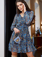 Стильна сукня ідеальна посадка по фігурі натуральна тканина напівприталений фасон