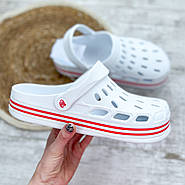 Крокси чоловічі сабо підошва піна (білий) 41, фото 2